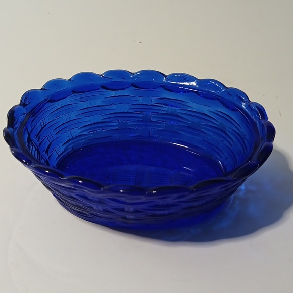 Cobalt Blue Hen on Nest Large Size 6 Inch Long LG Wright? - Picture 4 of 7